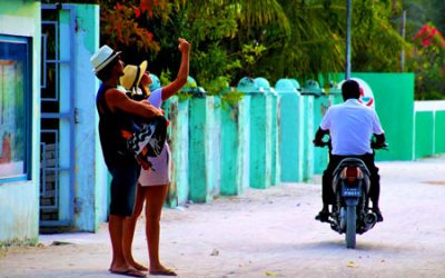 A Malè i numeri civici sono quasi del tutto inesistenti