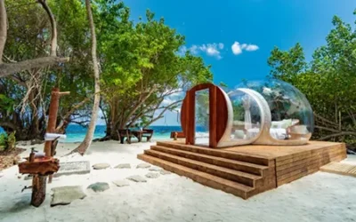 Vacanze in una Bolla alle  Maldive
