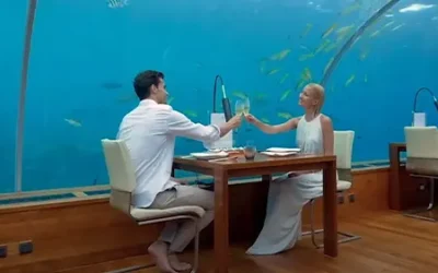 Cenare Sotto il Mare alle Maldive