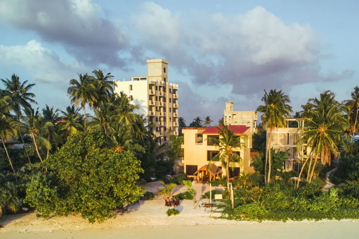 Guest house su un'isola locale delle Maldive